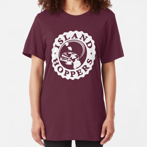 "Island Hoppers" - As Seen on "Magnum P.I." Slim Fit T-Shirt