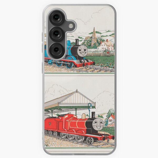 Aperçu de l'œuvre Modèle sans couture vintage Thomas et James (Thomas le moteur de réservoir) créée et vendue par sleepyhenry.