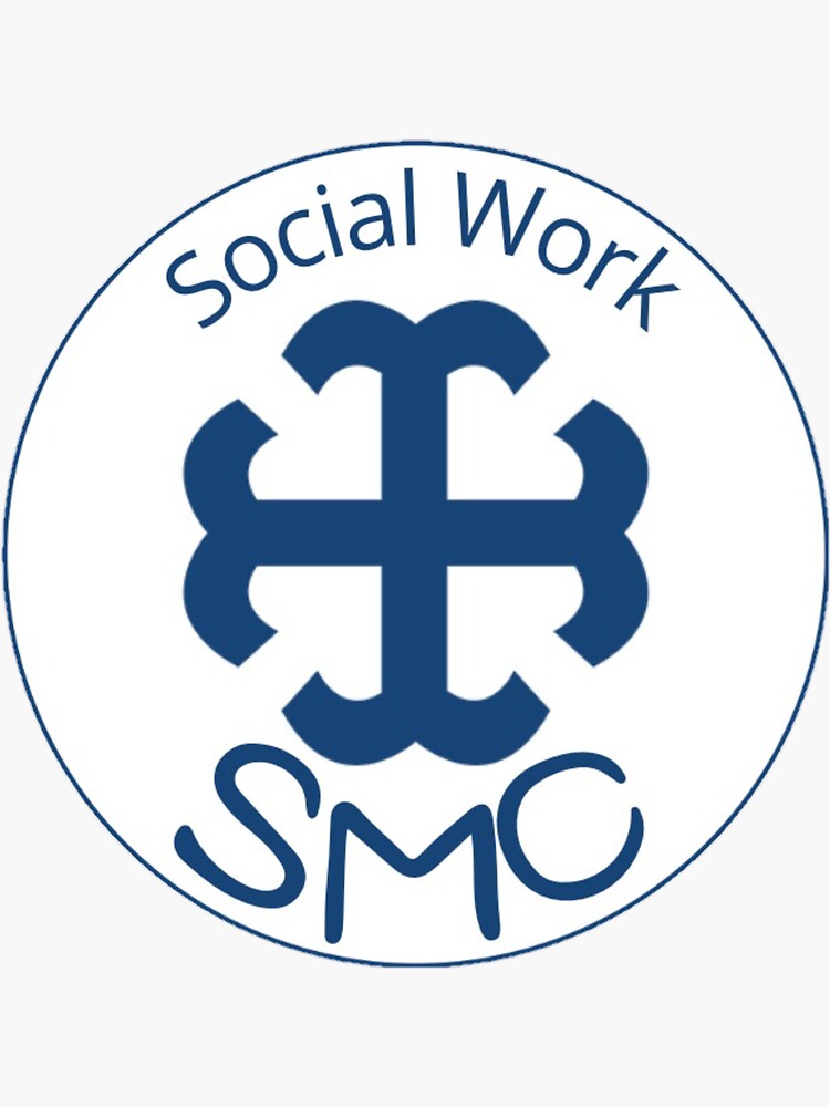 "SMC Social Work" Sticker by kcreature Redbubble