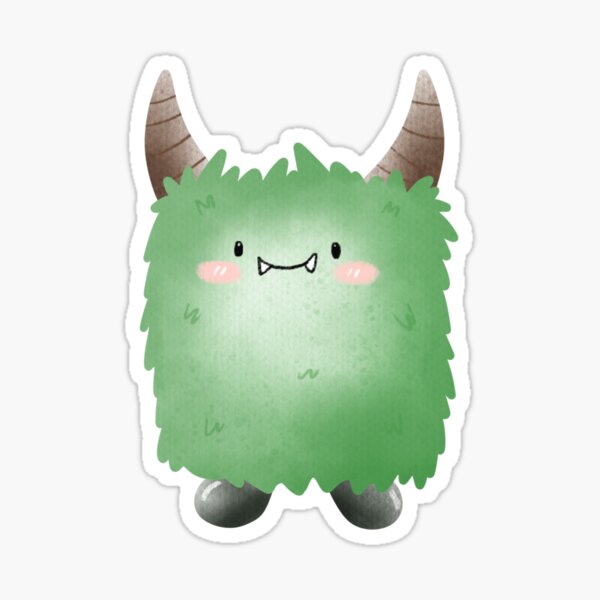 Cute Little Monster Sticker