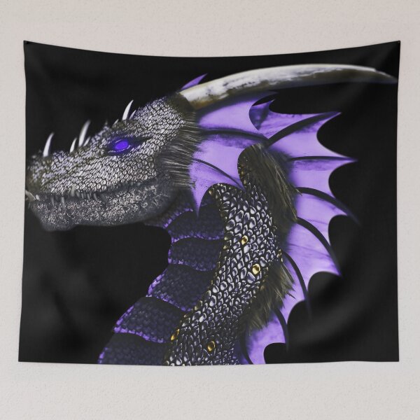 Item preview, Mystical Creature Horror Fictional-Bright Purple Dragon designed and sold by MAEffects.