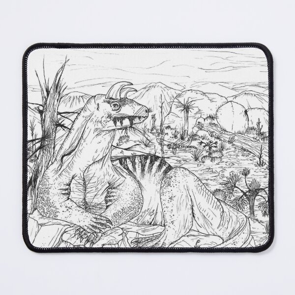 Item preview, Shringasaurus Scene designed and sold by Ancient Realms.