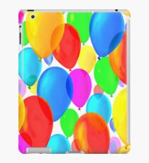 Balloons, Color, Happy, Wedding iPad Case/Skin