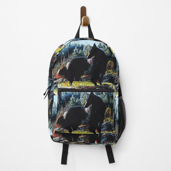 Item preview, Belgian Sheepdog Mountain Scene Dog to Art Abstract designed and sold by arlutai.