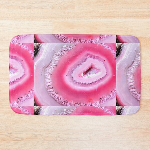 Item preview, Hot Pink Geode Quartz Crystal  designed and sold by newburyboutique.