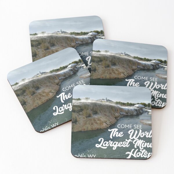 Item preview, Come See Worlds Largest Mineral Hotspring Thermopolis  designed and sold by Lil-Bit-Batty.