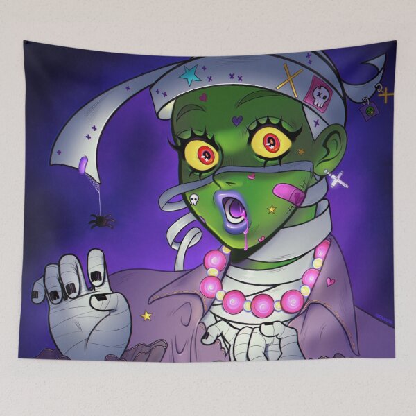 Item preview, Cute Mummy Monster Girl (Jessie) designed and sold by NeonSalsa.