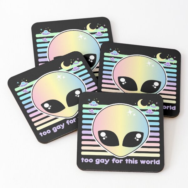 Item preview, Too Gay For This World  designed and sold by sasyall.