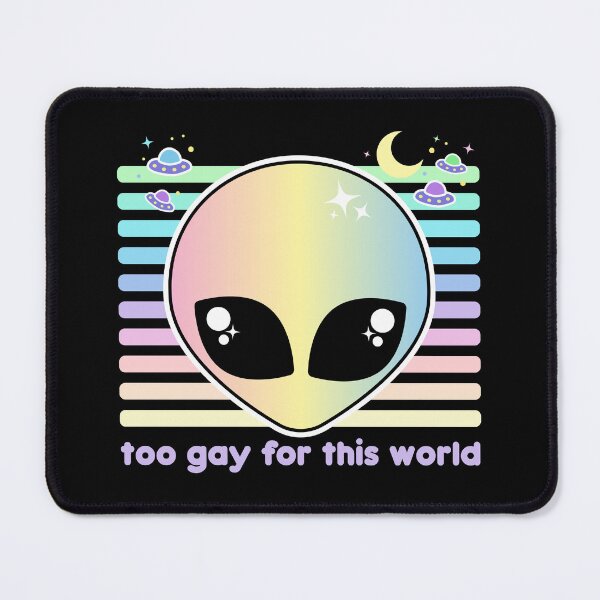 Item preview, Too Gay For This World  designed and sold by sasyall.