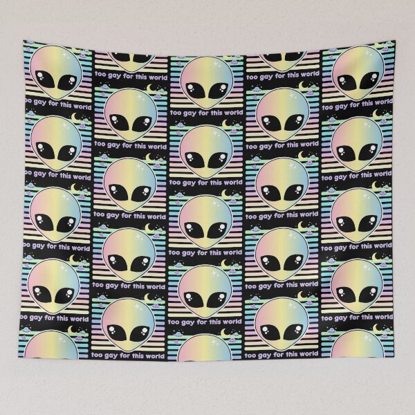 Item preview, Too Gay For This World  designed and sold by sasyall.