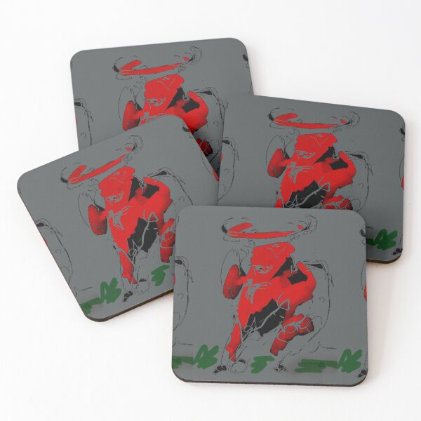 Item preview, A bull with red designed and sold by Nicole Leidenfrost.