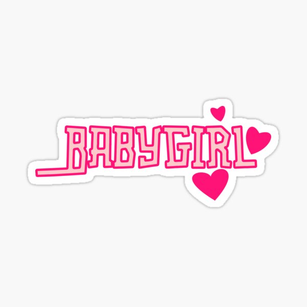 Babygirl Y2K Stickers 