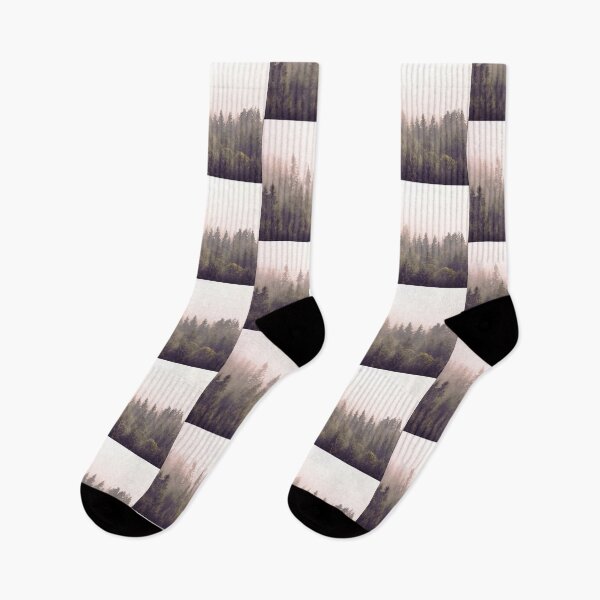 Item preview, Misty Pine Forest - Beautiful Trees Photography designed and sold by TheEndlessStore.