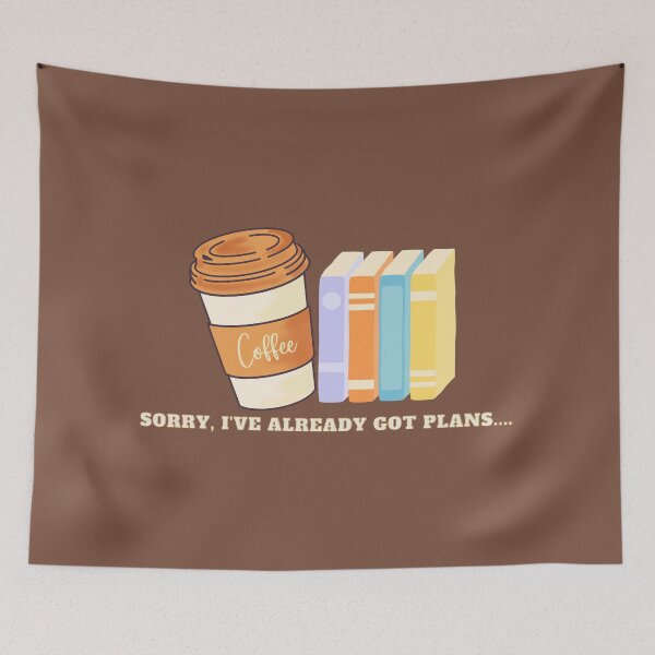 Item preview, Coffee and books designed and sold by StudioSamanthaa.