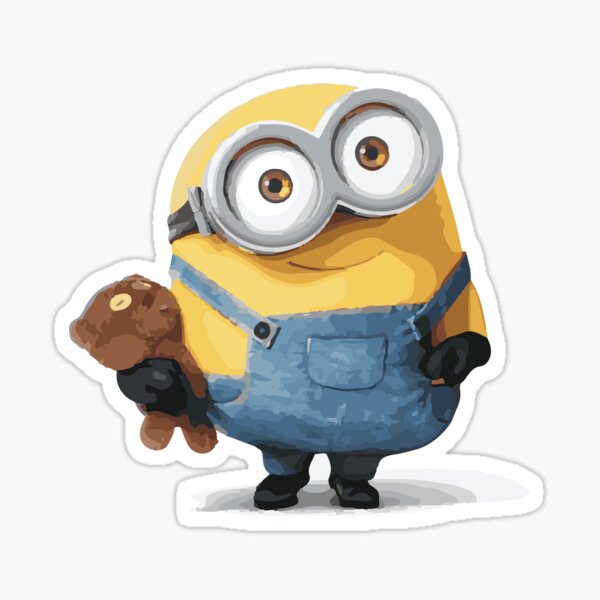 Bob The Minion Sticker For Sale By Wenyhutgenerals Redbubble