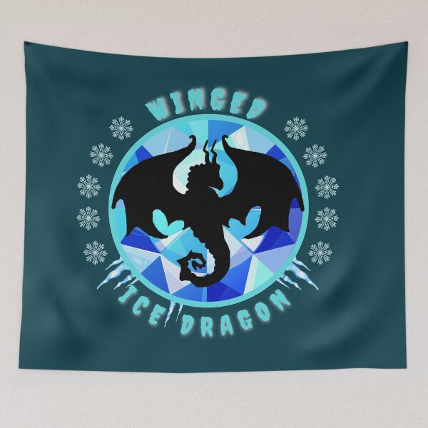 Item preview, Winged Ice Dragon designed and sold by schmerkers.