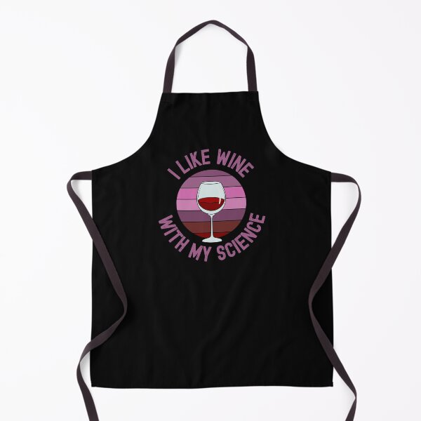 Item preview, Funny Science - I Like Wine With My Science - Alcohol, Science Humor, Booze, Red Wine, Wine Glass designed and sold by jadedscientist.