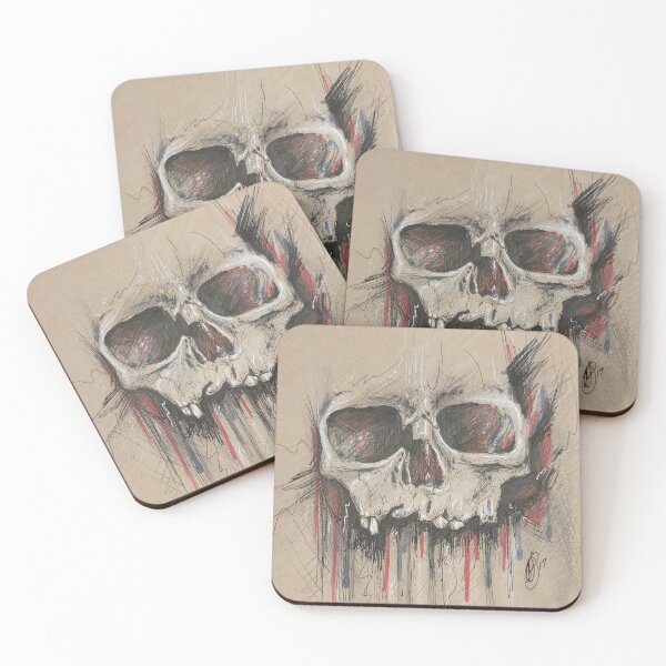 Item preview, Tattered Skull designed and sold by PathosArt.