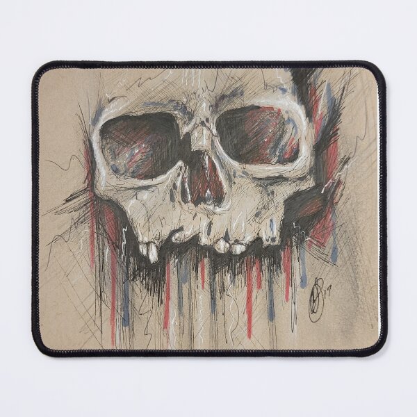 Item preview, Tattered Skull designed and sold by PathosArt.
