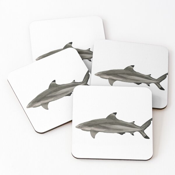 Item preview, Blacktip Shark Watercolor designed and sold by polar-fox.