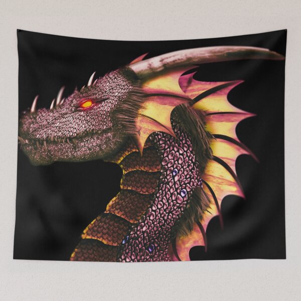 Item preview, Mystical Creature Horror Fictional-Bright Red Dragon designed and sold by MAEffects.