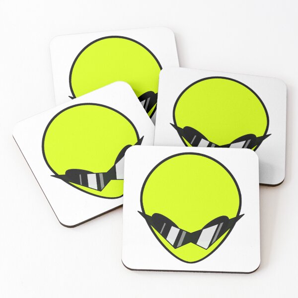 Item preview, Alien with Squirtle Squad glasses designed and sold by coguestore.