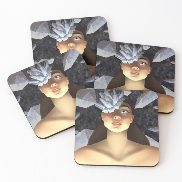 Item preview, Crystal Girl Illustration designed and sold by ArtyFartyAntics.