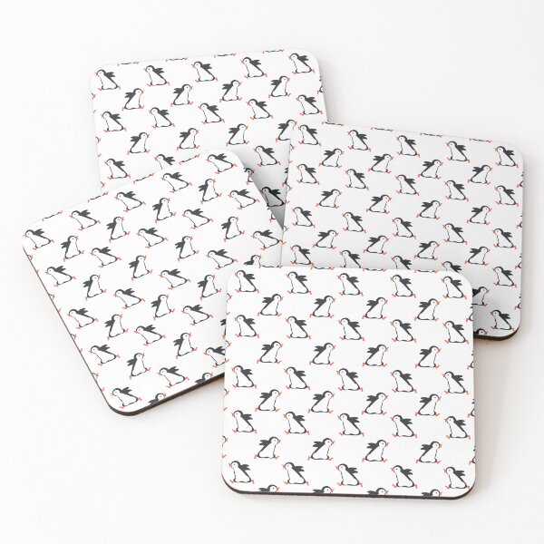 Item preview, running penguin pattern designed and sold by stickers-packs.
