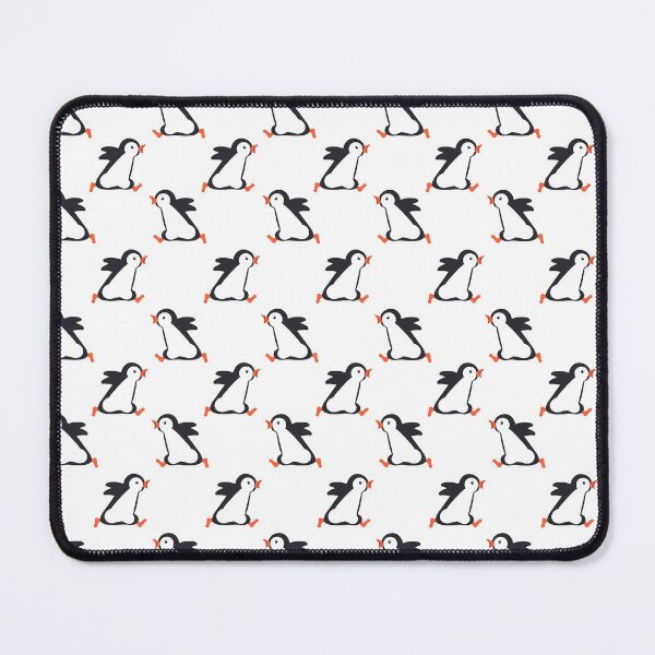 Item preview, running penguin pattern designed and sold by stickers-packs.