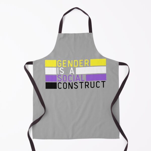Item preview, Gender Is A Social Construct Non Binary. Nonbinary Pride designed and sold by Subtle Pride Shop.