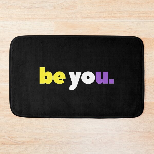 Item preview, be you Non Binary. Nonbinary Pride designed and sold by Subtle Pride Shop.