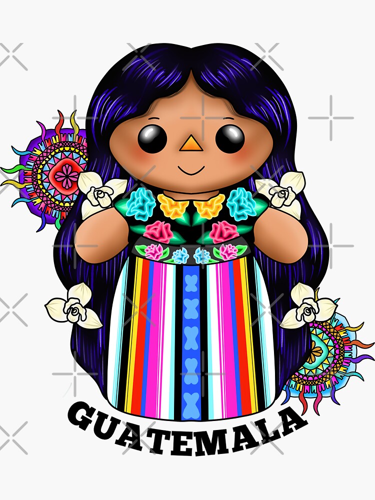 Promotion Clearance!10Pcsset Stickers Pack Cute Guatemala