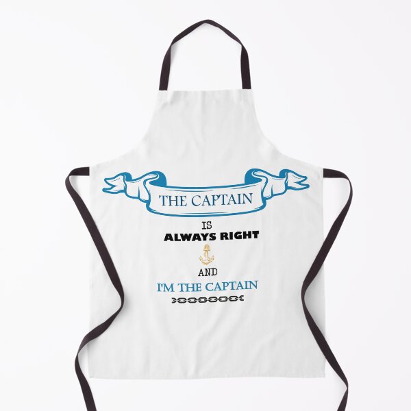 Item preview, The Captain is Always Right and I'm The Captain - Funny Boating Sailor Captain Lovers designed and sold by Yellowpixel.
