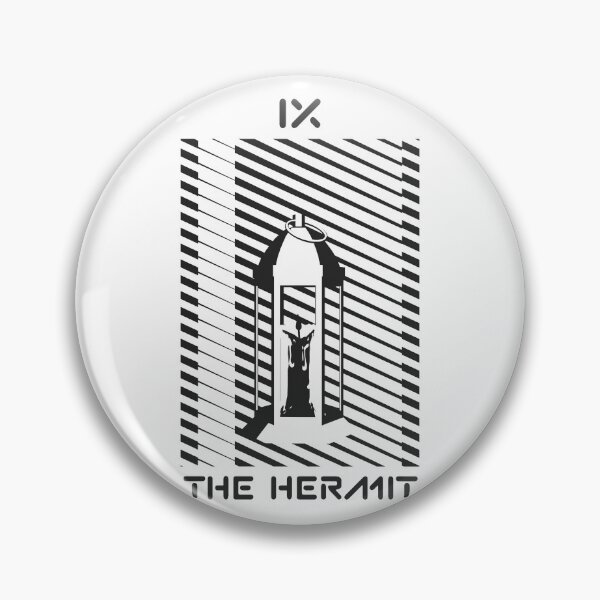 Item preview, (IX) The Hermit (Black) designed and sold by William Smet.