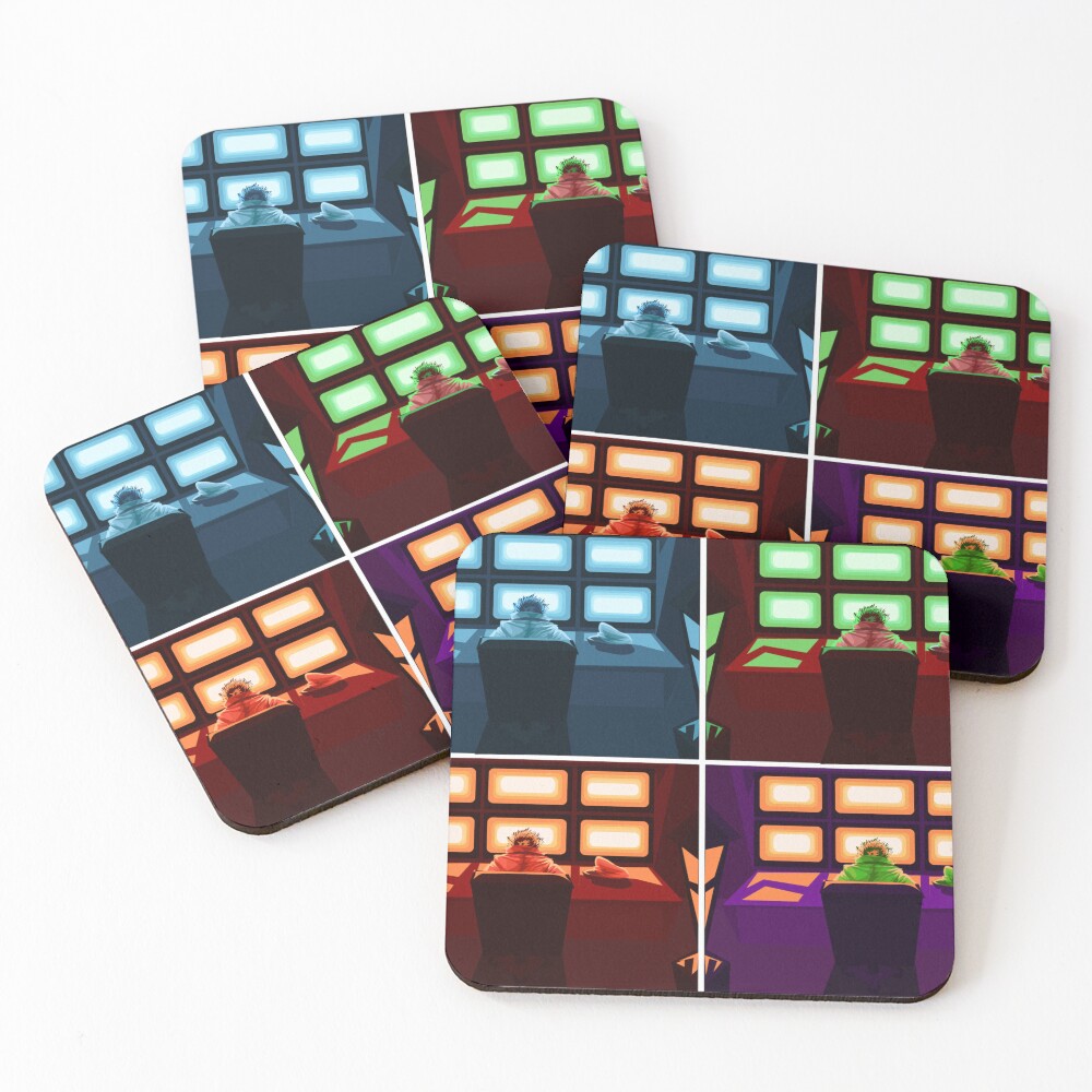 Item preview, Coasters (Set of 4) designed and sold by critical-error.