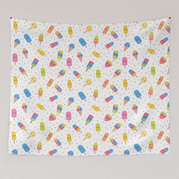 Item preview, ice cream pattern designed and sold by stickers-packs.