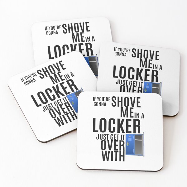 Item preview, Trollhunters-Inspired "Shove Me in a Locker" designed and sold by mulberrydragon.