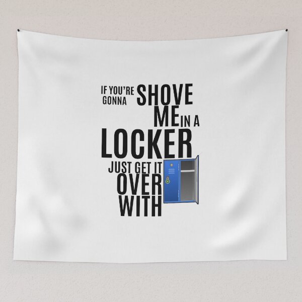 Item preview, Trollhunters-Inspired "Shove Me in a Locker" designed and sold by mulberrydragon.