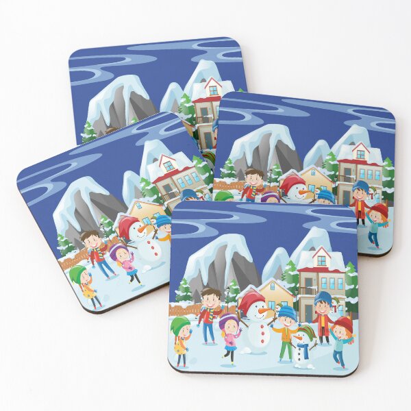 Item preview, We love all seasons of the year, winter has come, bringing with it joy and pleasure for children designed and sold by ArtistDrawing.