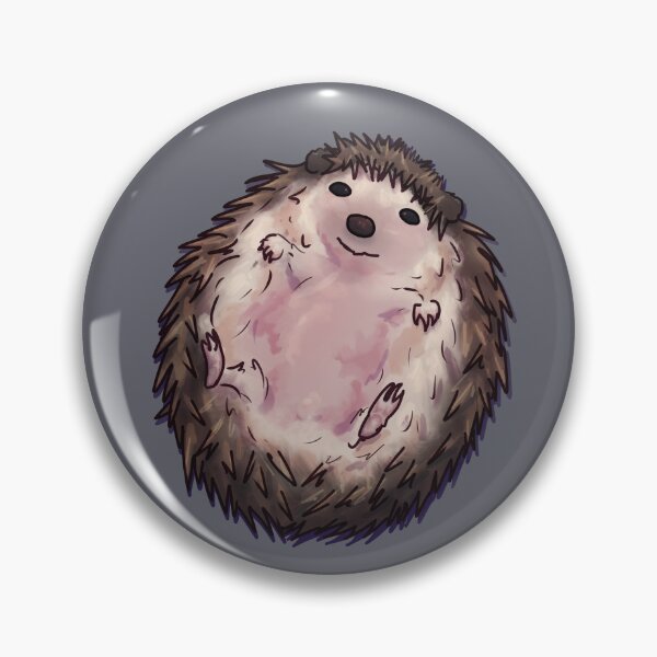 Item preview, Lucky Smiling Hedgehog Belleh designed and sold by strudeldoodle.