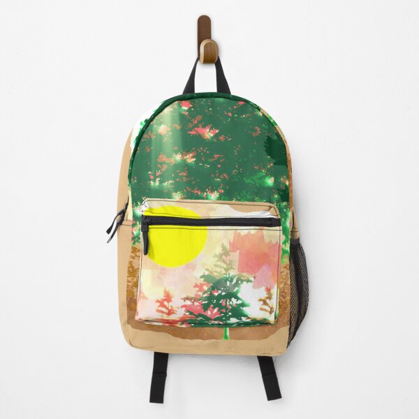 Item preview, acuarela brillante bosque mañana vista paisaje arte designed and sold by Rizwan ⭐⭐⭐⭐⭐.