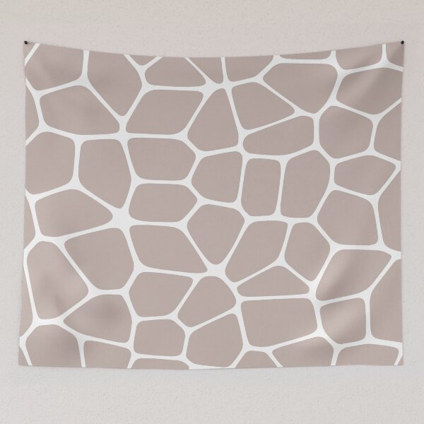 Item preview, Beige Voronoi Pattern designed and sold by Mav ina.