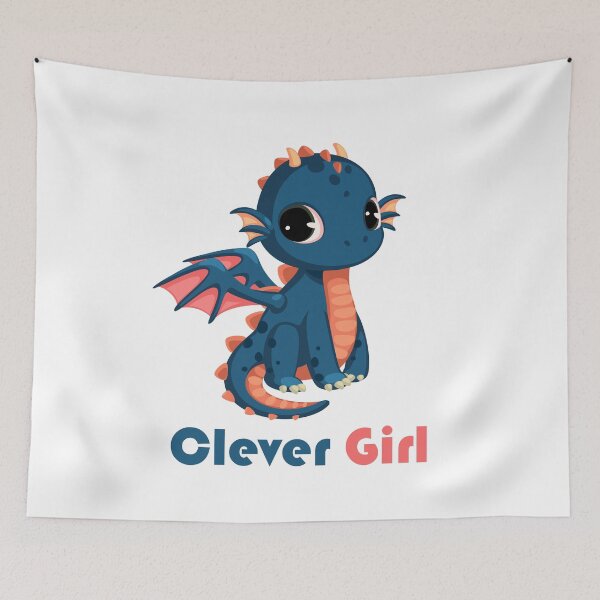 Item preview, Clever Girl raptor dinosaur Baby designed and sold by animalfairy1.