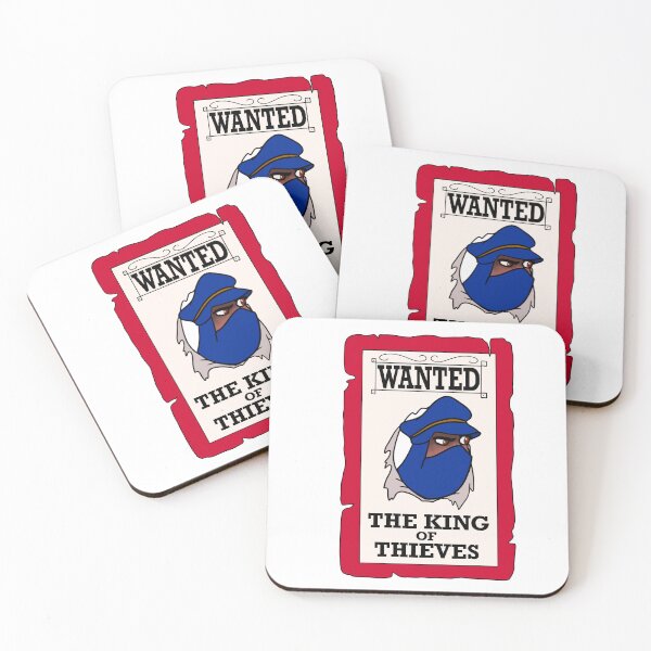Item preview, King of Thieves Wanted Poster designed and sold by NerdyDragonCO.