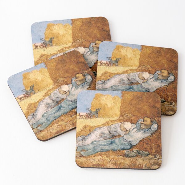 Item preview, Siesta nap Meridian Vincent van Gogh 1890 designed and sold by arthistory.