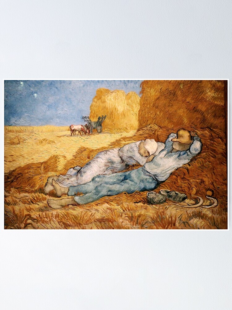 Poster Van Gogh The siesta