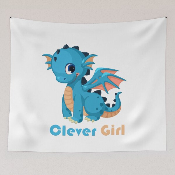 Item preview,  Clever Girl raptor dinosaur Baby designed and sold by animalfairy1.