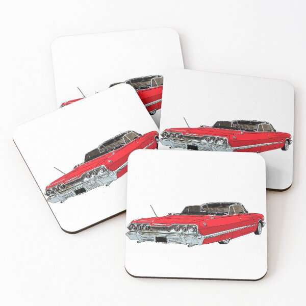 Item preview, 1963 Red Classic Lowrider designed and sold by Tricky1369.