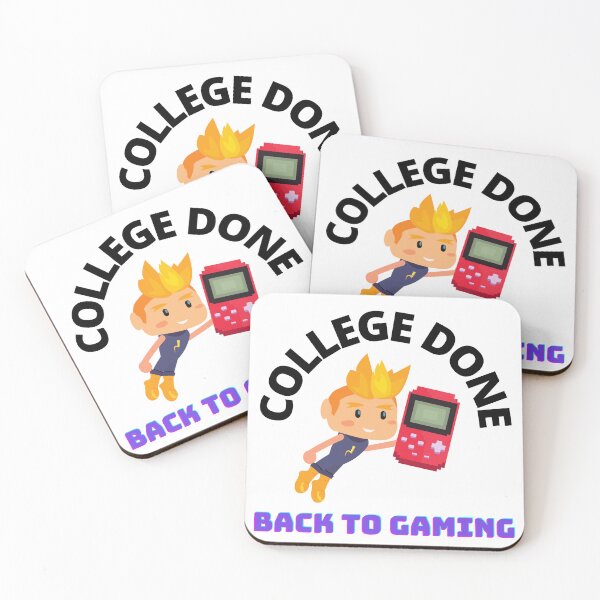 Item preview, Finished College Back To Gaming designed and sold by The Love Quill.