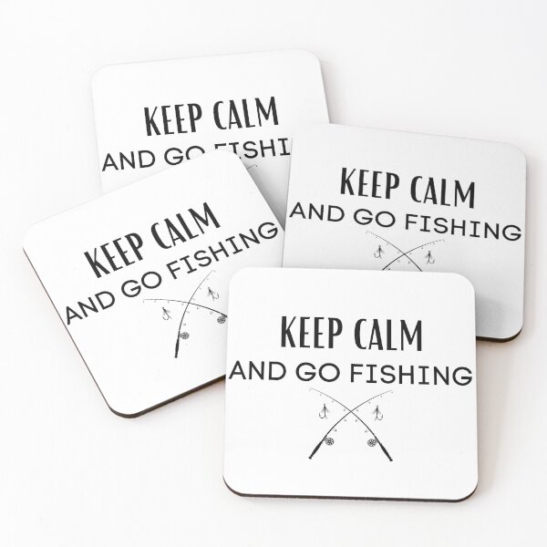 Item preview, Keep Calm And Go Fishing designed and sold by LU NA.